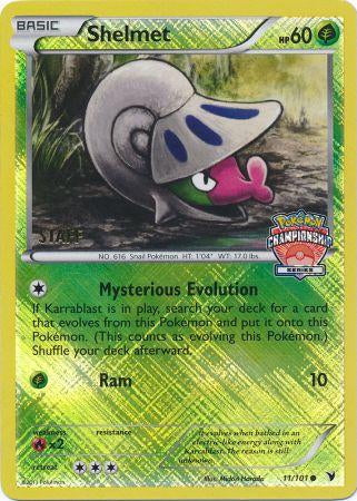 Noble Victories Shelmet #11 Staff Regionals Promo